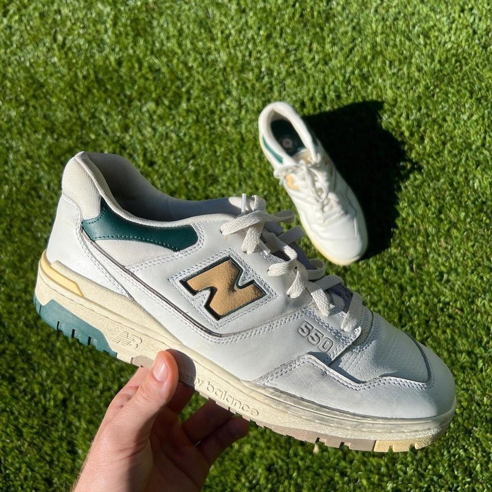 New Balance 550 Aime Leon Dore Natural Green